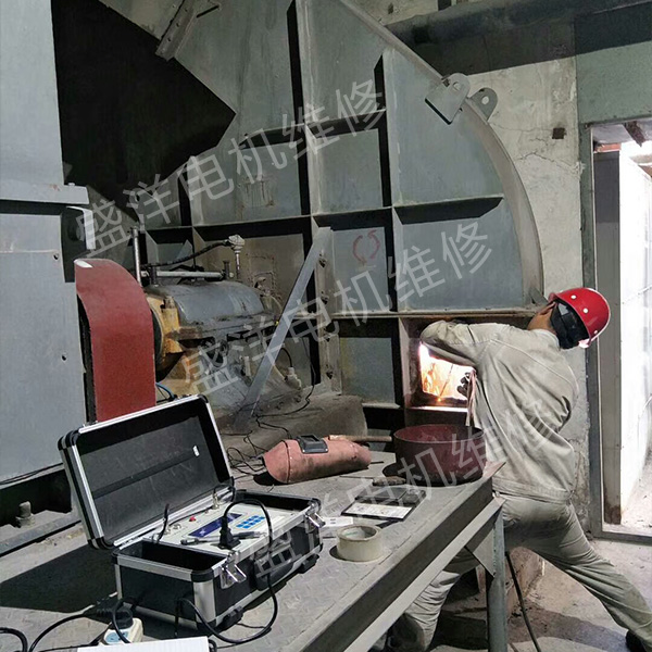 淮南风机维修现场