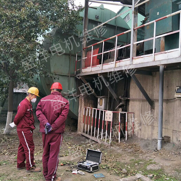 淮南风机维修现场